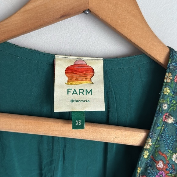 FARM RIO Mix Mini Prints Mini Dress XS - Picture 10 of 15